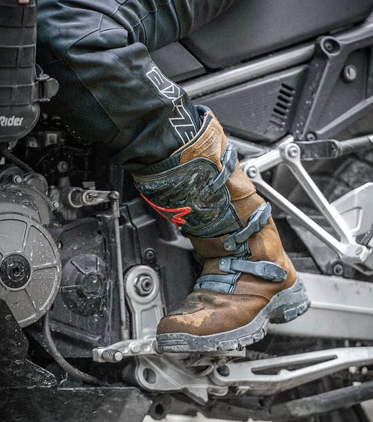 The Stylmartin Overland motorcycle adventure boot