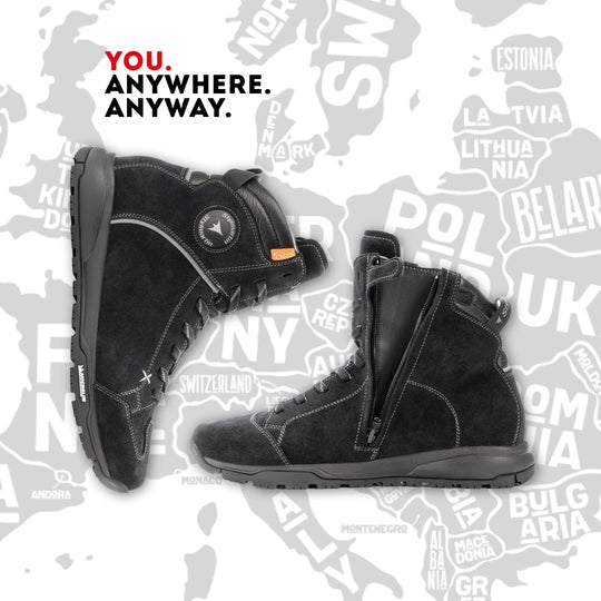 stylmartin zed waterproof motorcycle shoes
