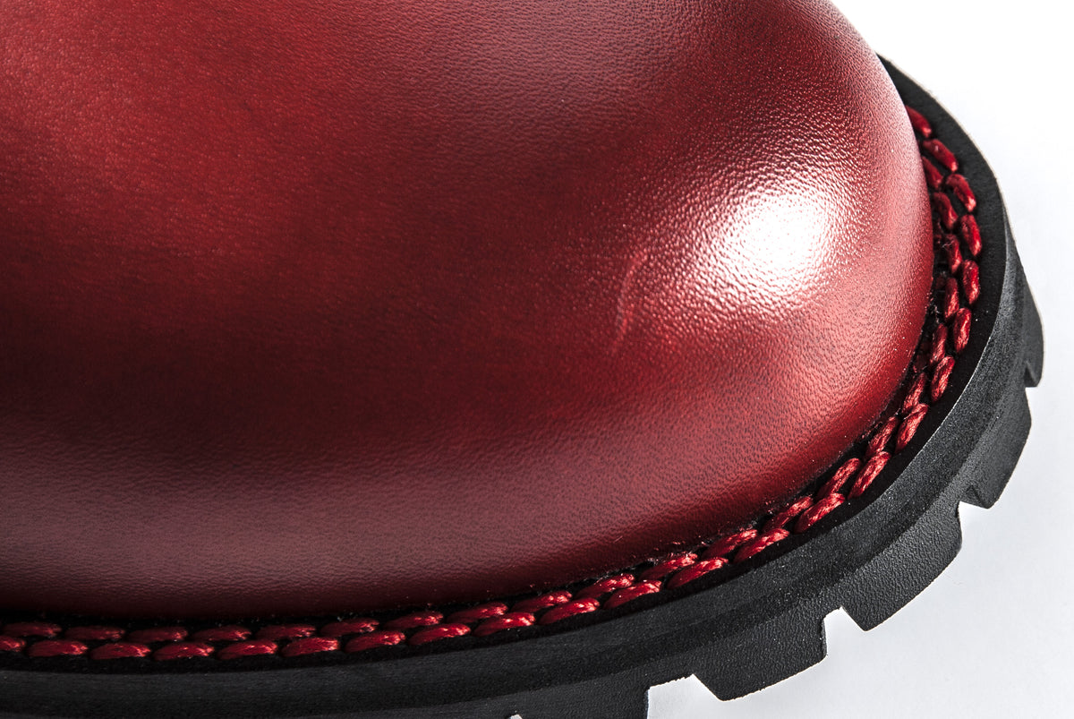Stylmartin Continental Red | Red Motorcycle Boots – Stylmartin US