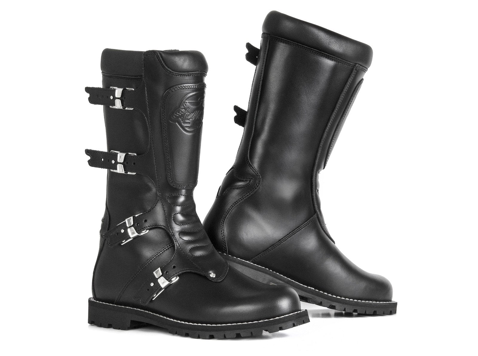 Stylmartin Continental Black Stylmartin US motorcycle riding boots shoes